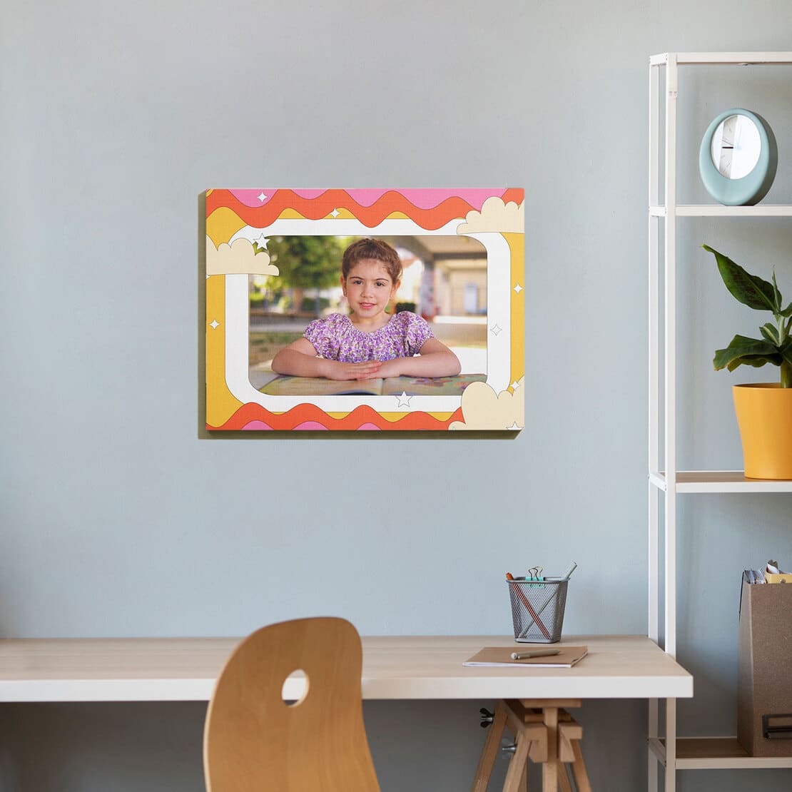 Οριζόντιος θεματικός καμβάς σύννεφα